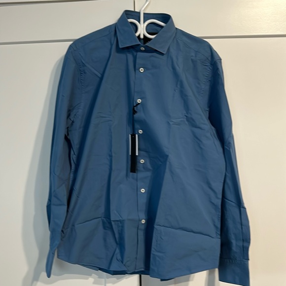 Men’s Dylan Gray button down dress shirt - Picture 1 of 9